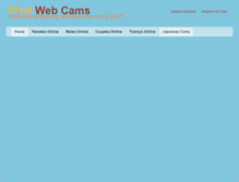 Tablet Screenshot of phatwebcams.com